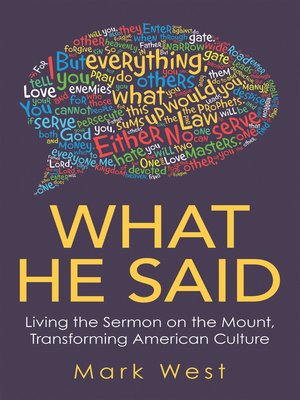 cover image of What He Said